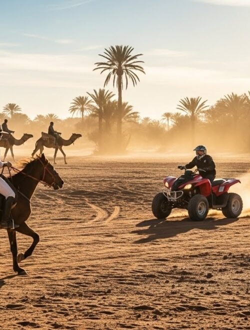 Full Day Adventure: Horse, Buggy, Quad & Camel Tour